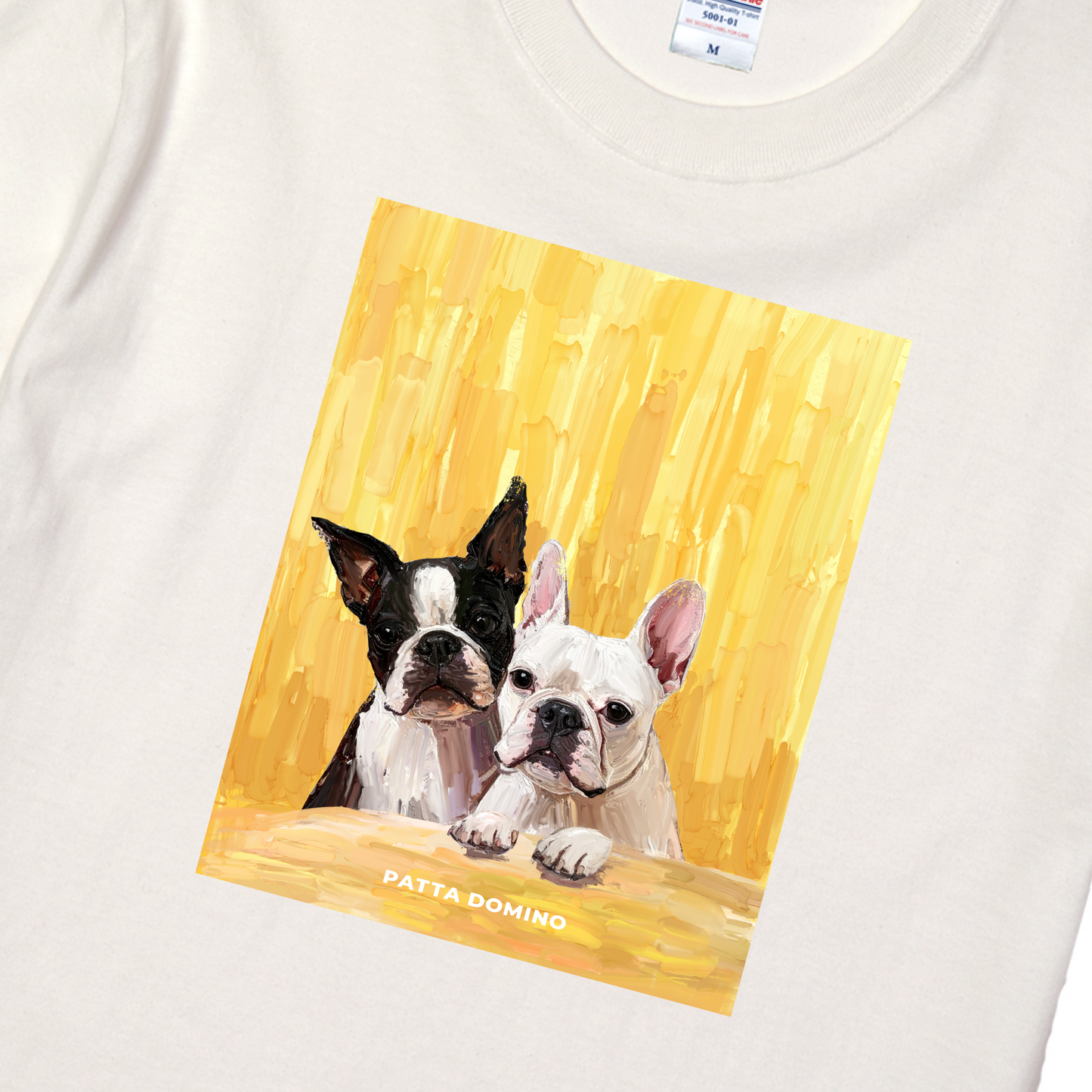 PATTA DOMINO Tシャツ #フレブル&ボステリ