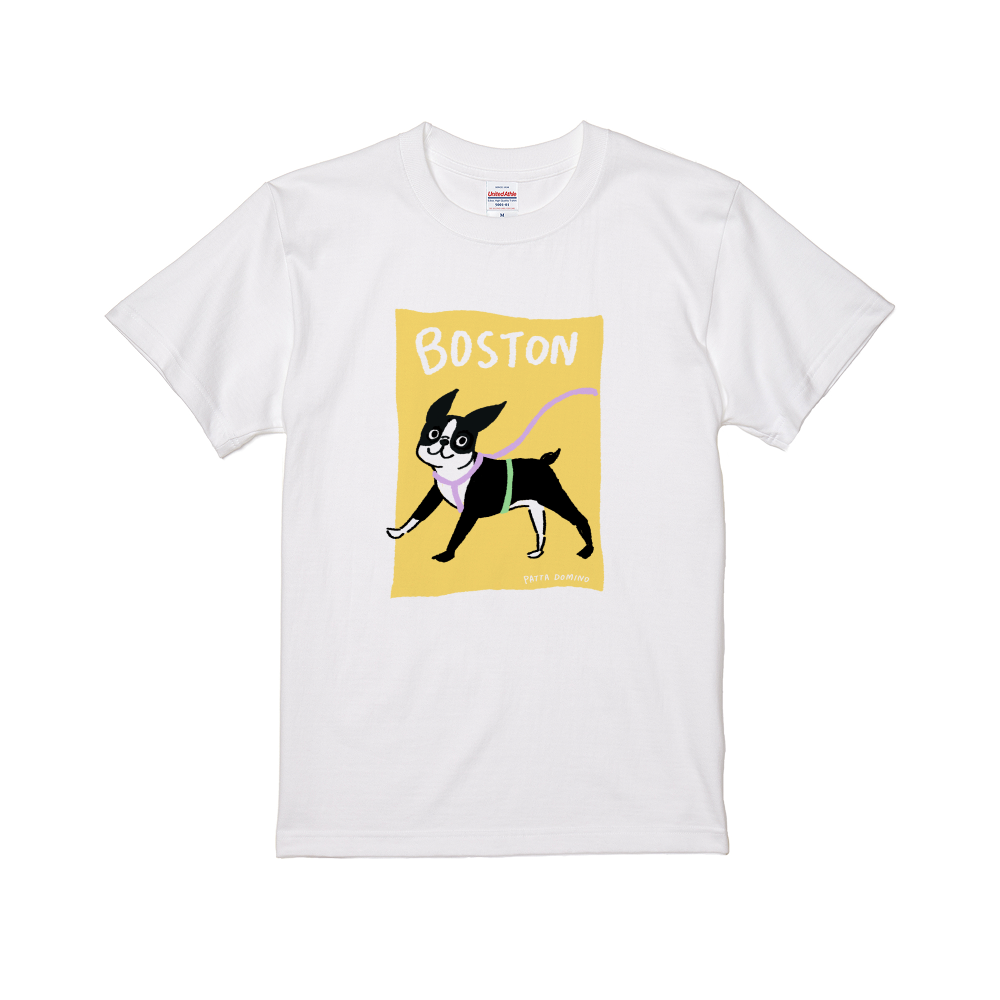 おさんぽTシャツ / ボストンテリア