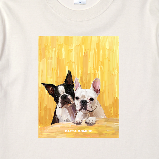 PATTA DOMINO Tシャツ #フレブル＆ボステリ