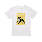 おさんぽTシャツ / ボストンテリア