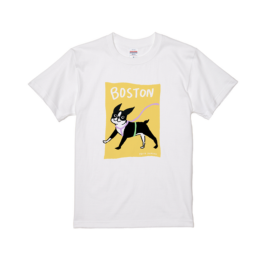 おさんぽTシャツ / ボストンテリア