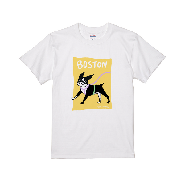 おさんぽTシャツ / ボストンテリア