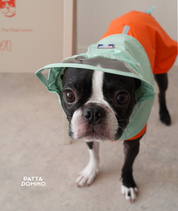 ポンチョレインコート #Orange