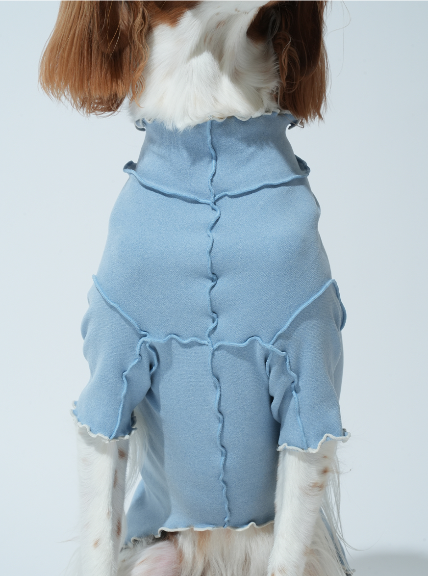 [予約販売] DAZE FRILL TOP / Sky