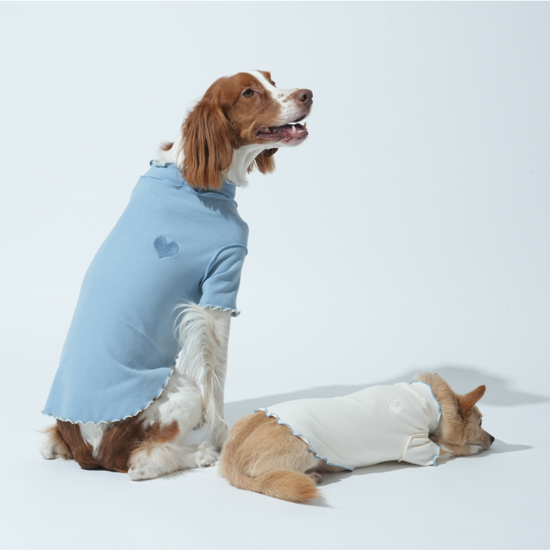 [予約販売] DAZE FRILL TOP / Sky
