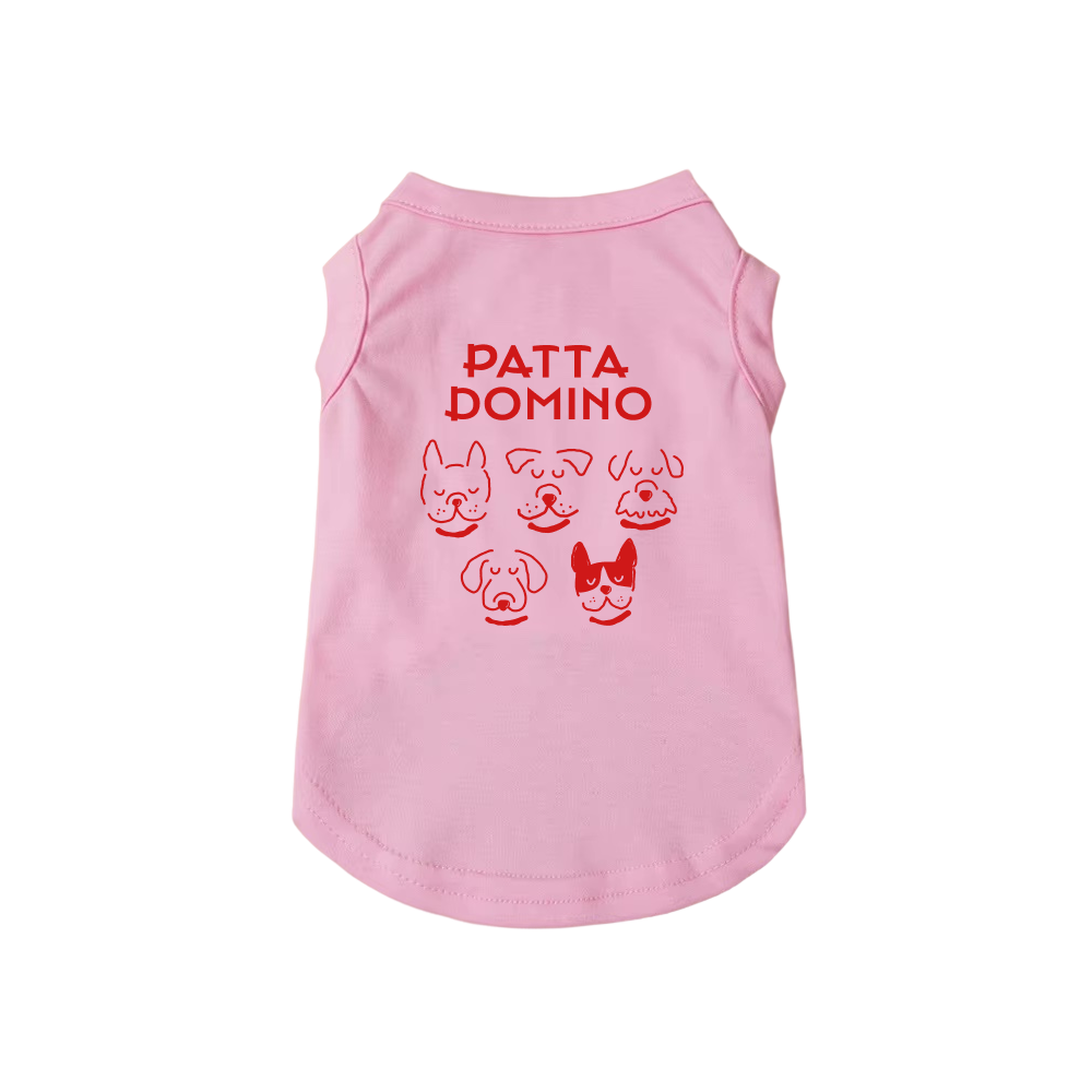 コットンタンクトップ#PATTA DOMINO FRIENDS