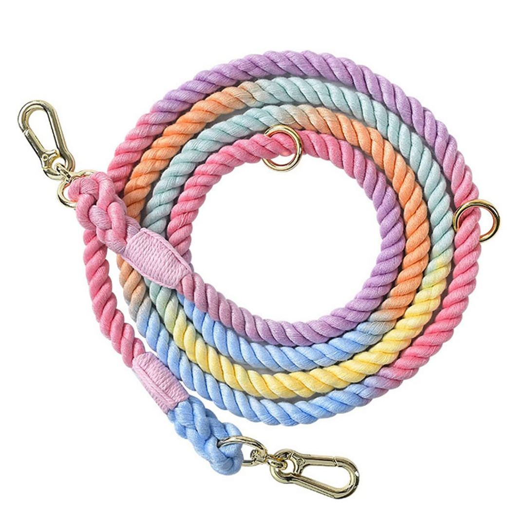 Hands free Rainbow Cotton Rope